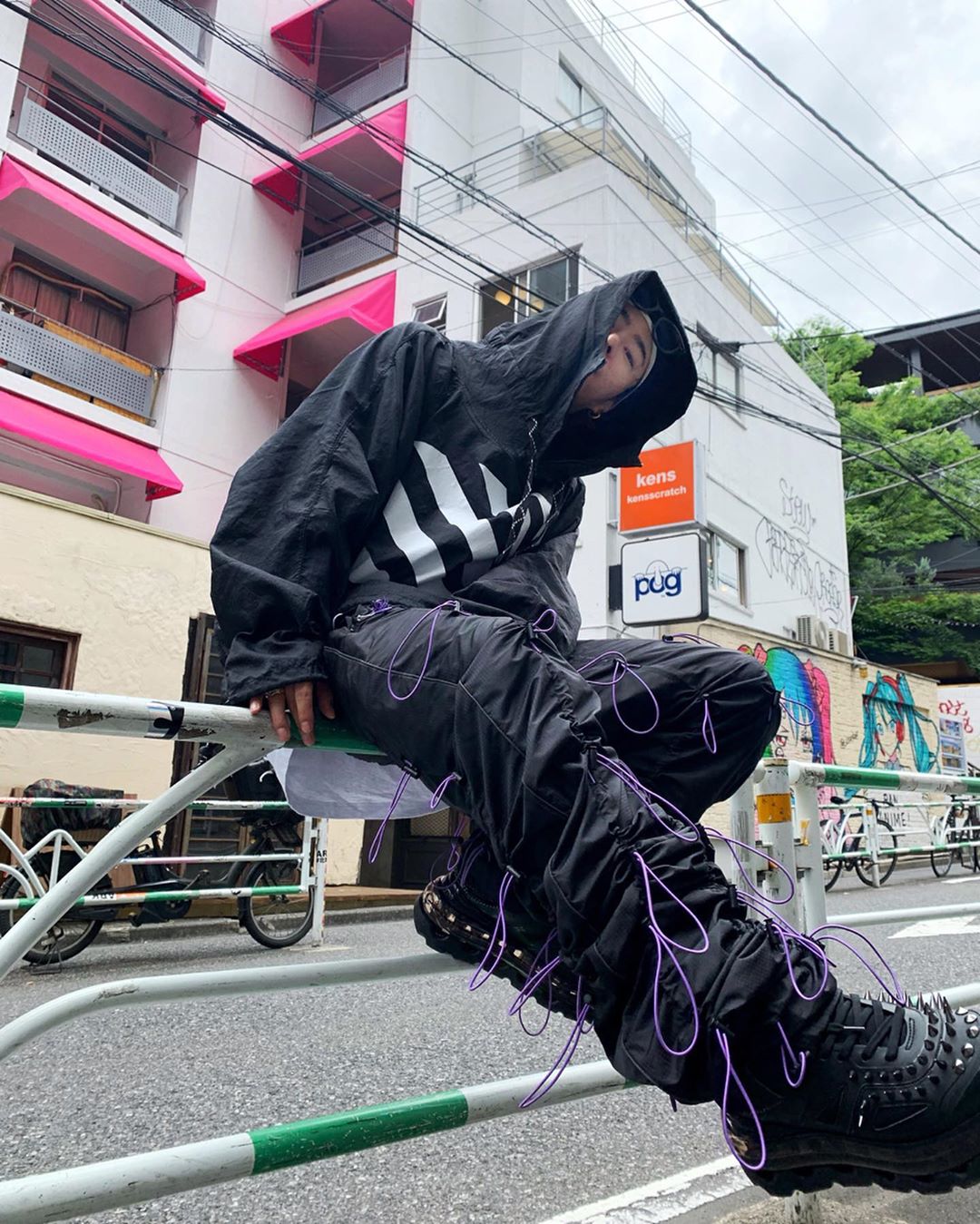 第４回 日本一の美容師の着用ブランドは 高木琢也着用 Off White ウィンドブレーカー オフホワイト しゅんたむのlikeit