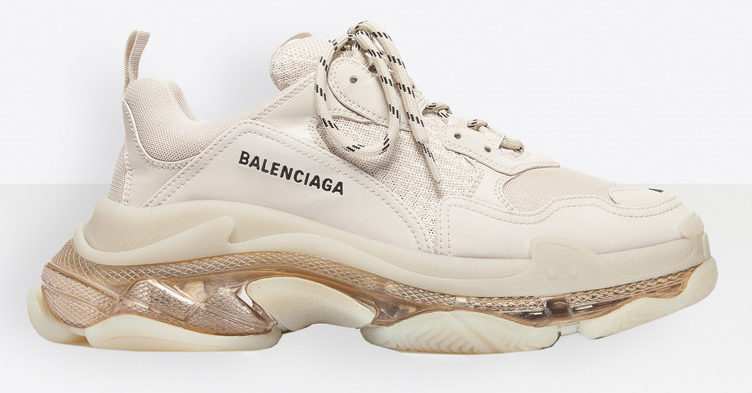 【BALENCIAGA】トラック クリアソール ストラップサンダル 